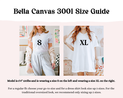 Custom Graphic Tee | Personalized Shirt | Bella + Canvas 100% Cotton