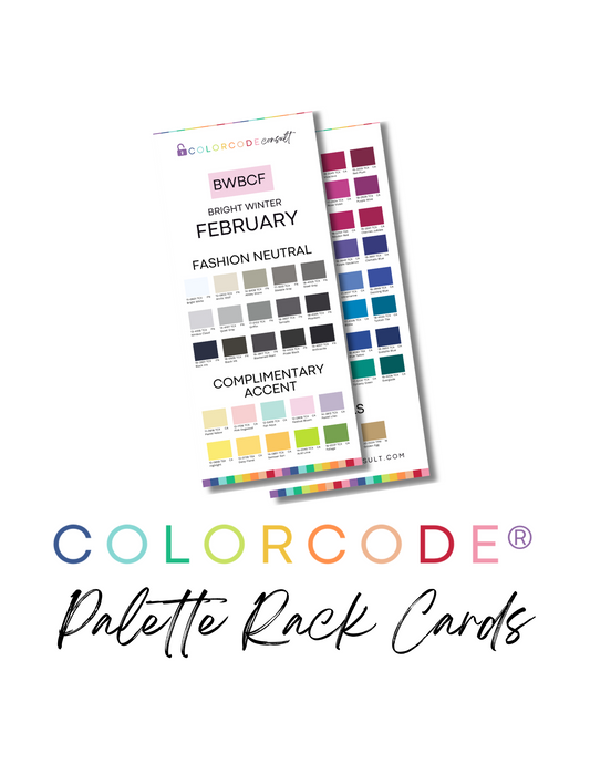 Bright Winter: COLORCODE® Rack Cards