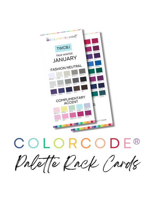 True Winter: COLORCODE® Rack Cards