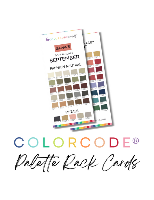 Soft Autumn: COLORCODE® Rack Cards