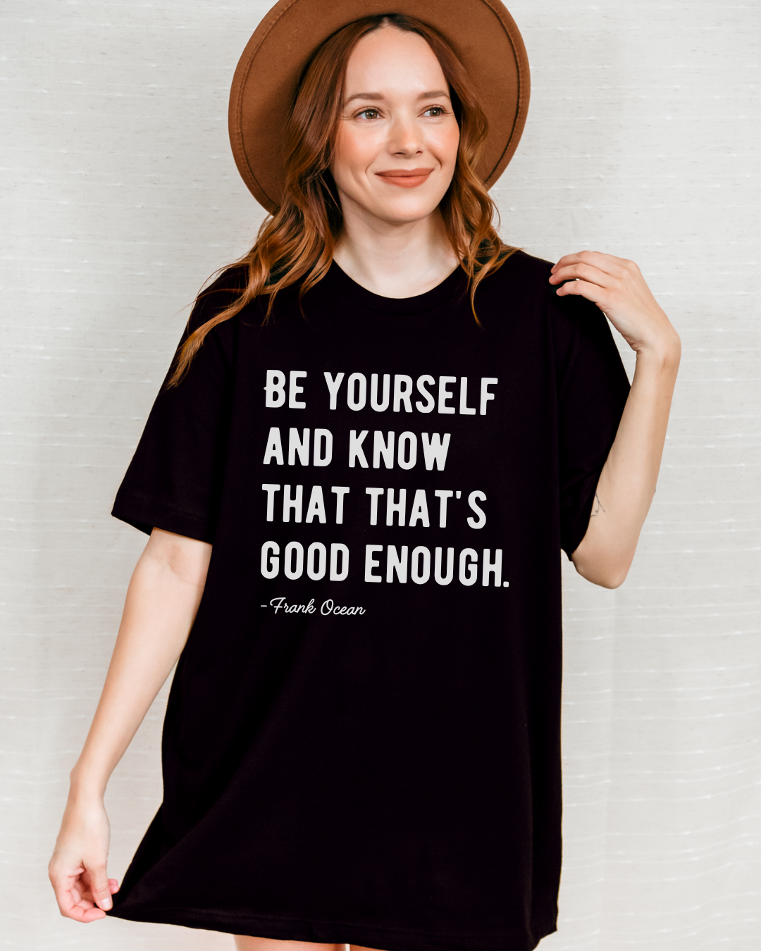 Be Yourself Frank Ocean Song Lyrics Lightweight Cotton Tee