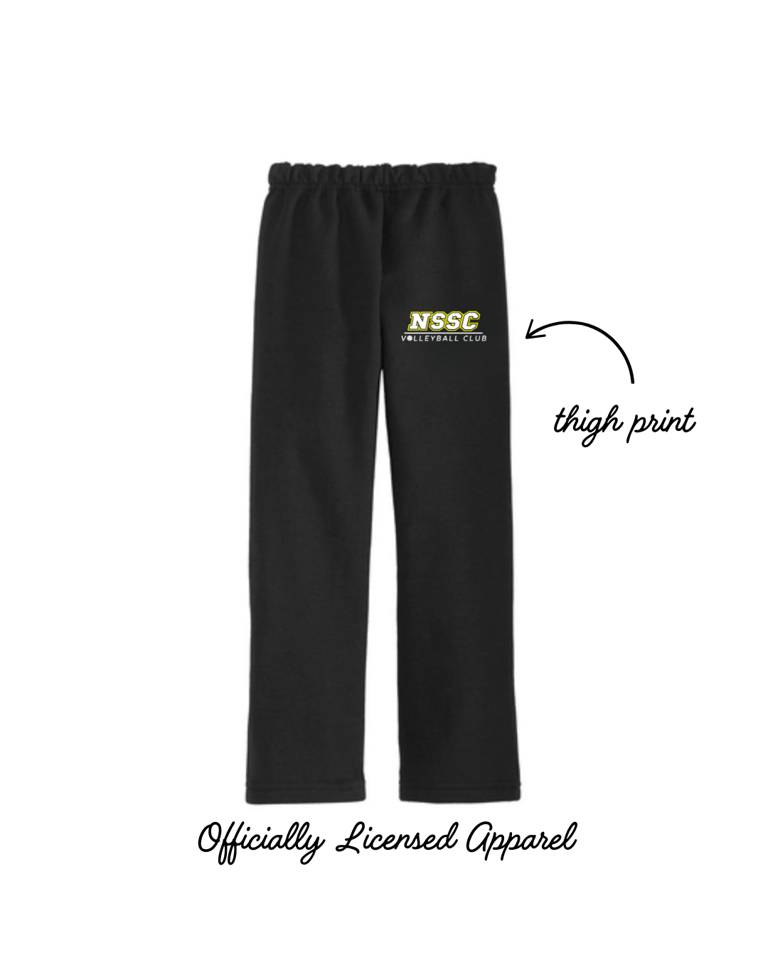 NSSC Adult Heavy Blend 50/50 Open-Bottom Sweatpant