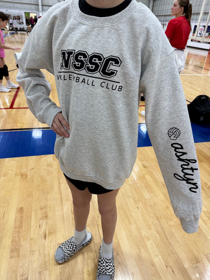 NSSC Custom Name Volleyball Heavy Blend Sweatshirt