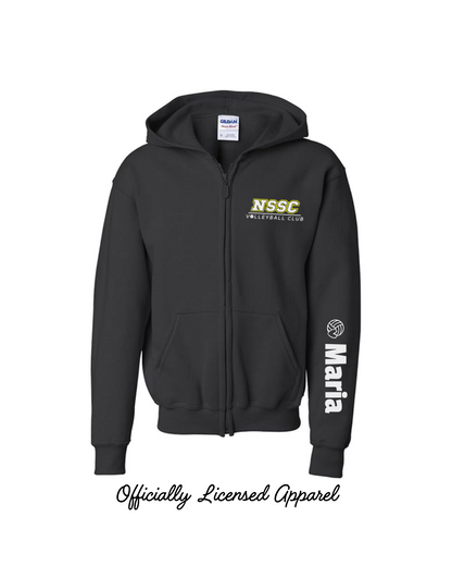 NSSC Personalized Youth Heavy Blend Full-Zip Hooded Sweatshirt