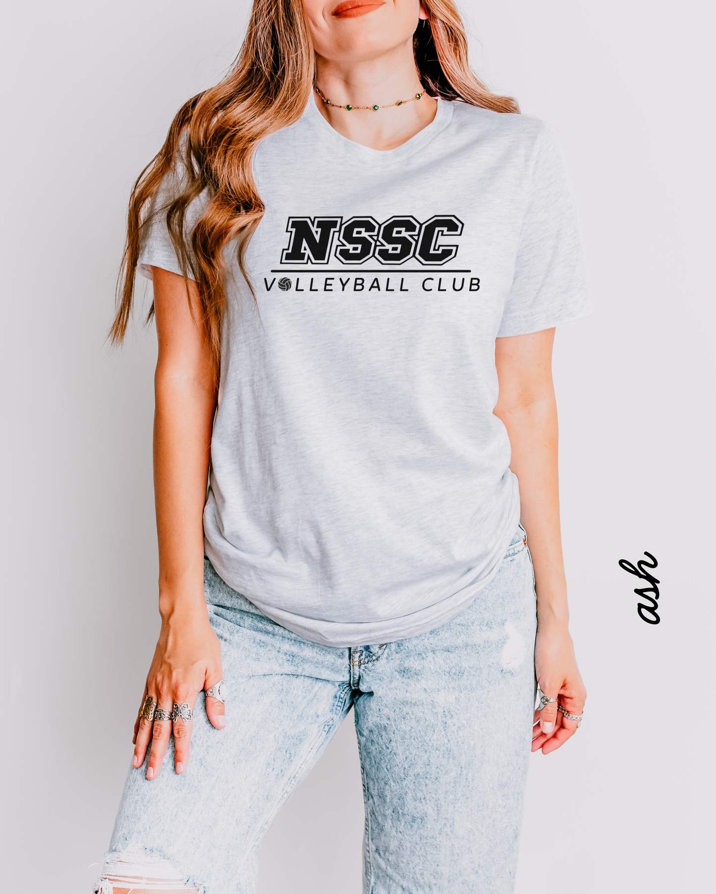 NSSC Volleyball Club Lightweight Cotton Tee - 4 Colors