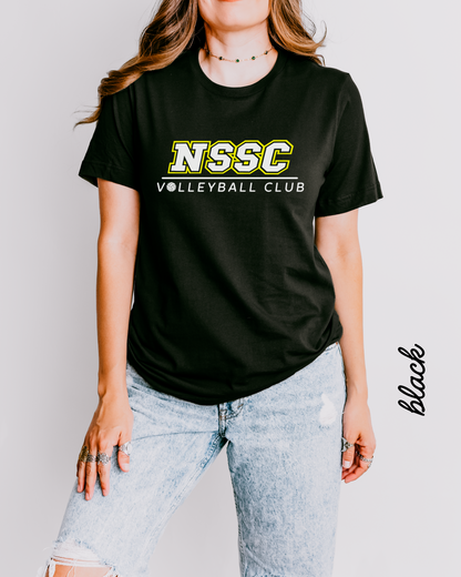 NSSC Volleyball Club Lightweight Cotton Tee - 4 Colors