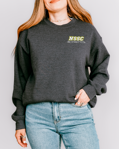 NSSC Volleyball Club Embroidered Unisex Heavy Blend™ 50/50 Fleece Crew Sweatshirt