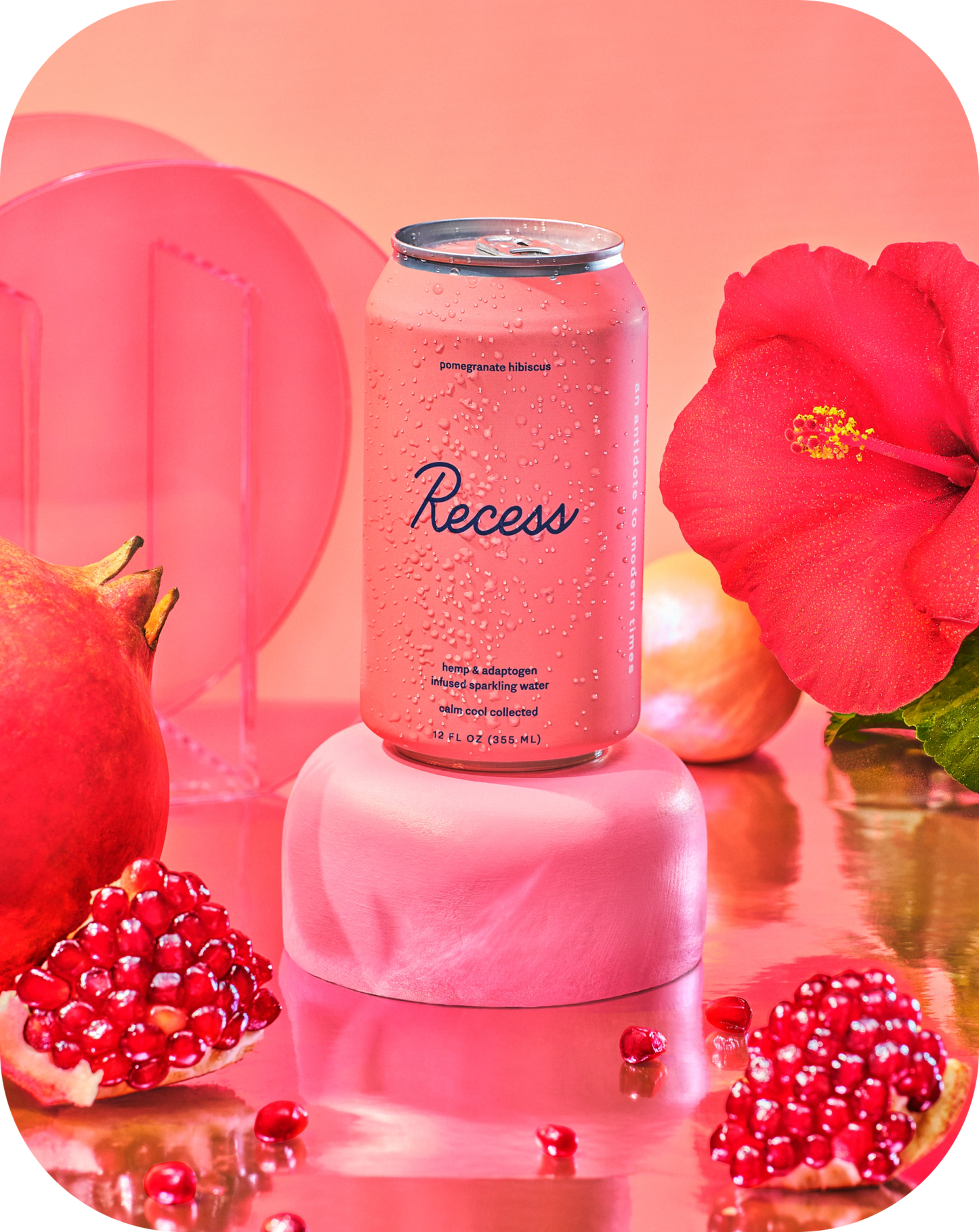 Pomegranate Hibiscus Recess