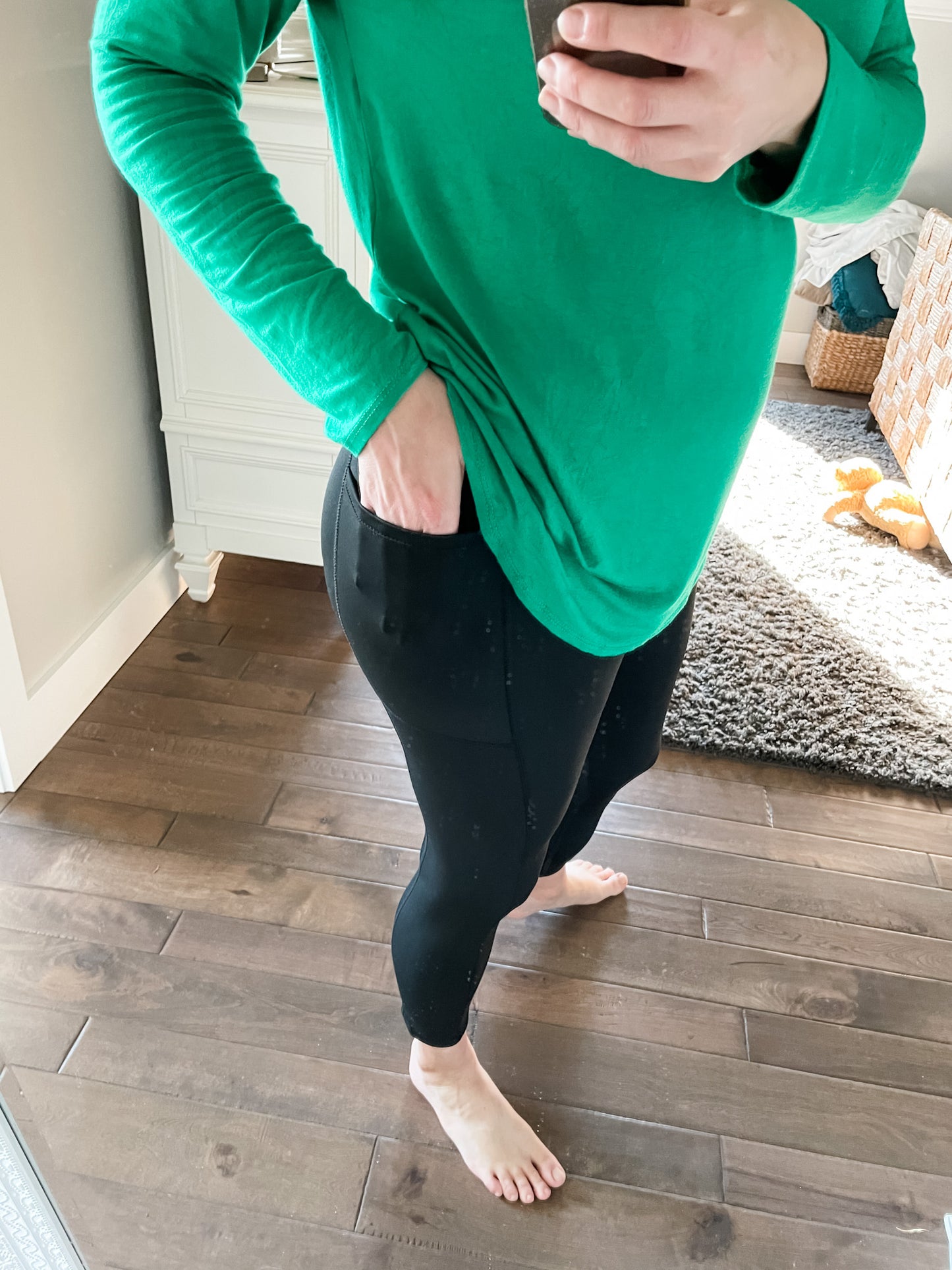 Black Leggings With Pockets | 3 sizes