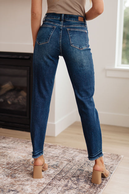 Phillipa High Rise Release Hem Slim Jeans | Judy Blue